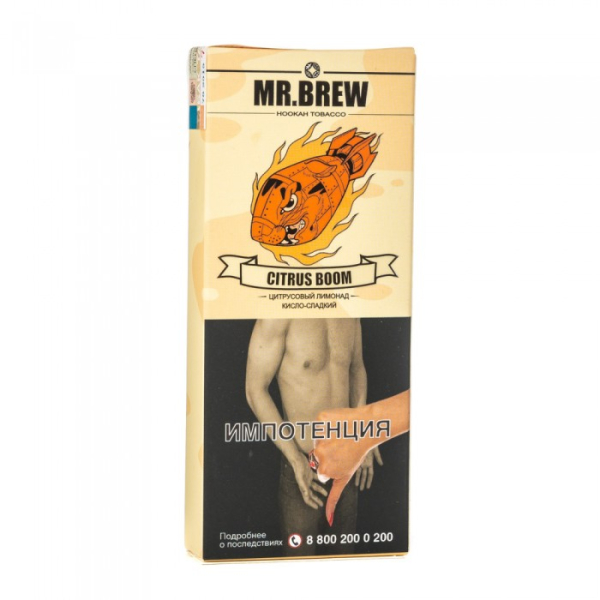 Табак Mr Brew Citrus Boom (Цитрусовый лимонад) 40 гр в Санкт-Петербурге