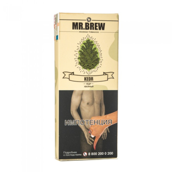 Табак Mr Brew Kedr (Кедровые шишки) 40 гр в Санкт-Петербурге