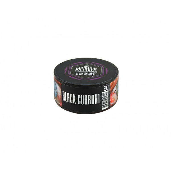 Табак MUST HAVE BLACK CURRANT 25 грамм в Санкт-Петербурге