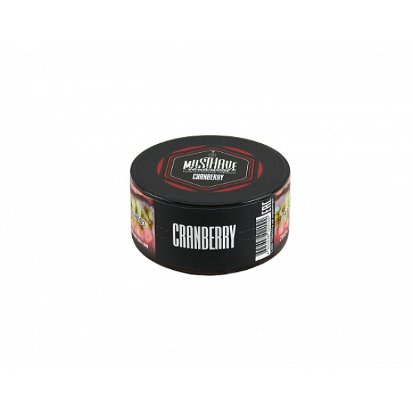Табак MUST HAVE CRANBERRY 25 грамм в Санкт-Петербурге