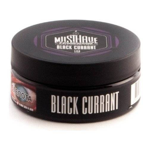 Табак Must Have Black Currant 125 грамм в Санкт-Петербурге