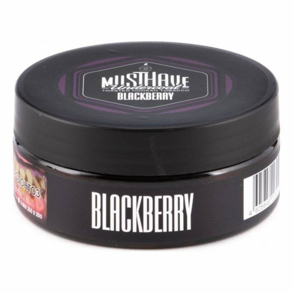 Табак Must Have Blackberry 125 грамм в Санкт-Петербурге