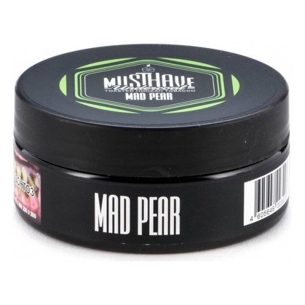 Табак Must Have Mad Pear 125 грамм в Санкт-Петербурге