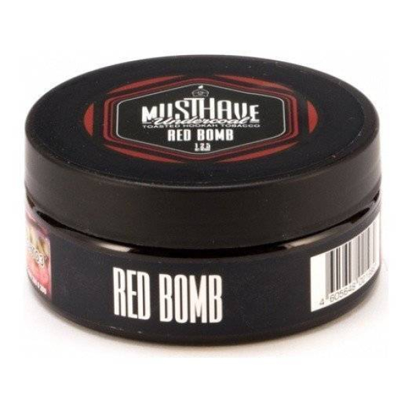 Табак Must Have Red Bomb 125 грамм в Санкт-Петербурге