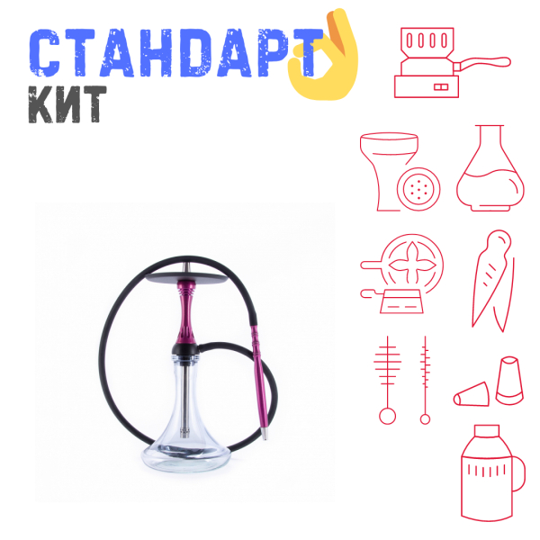 Набор с кальяном  Alpha Hookah X Harley СТАНДАРТ в Санкт-Петербурге