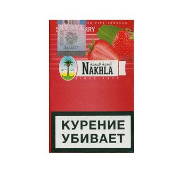 Кальянный табак Nakhla New Клубника 50 гр в Санкт-Петербурге
