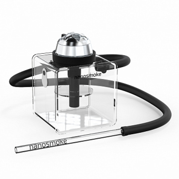 Кальян Nanosmoke box (прозрачный, 23 см) в Санкт-Петербурге