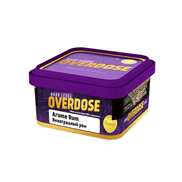 Табак OVERDOSE Aroma Rum 200 гр в Санкт-Петербурге