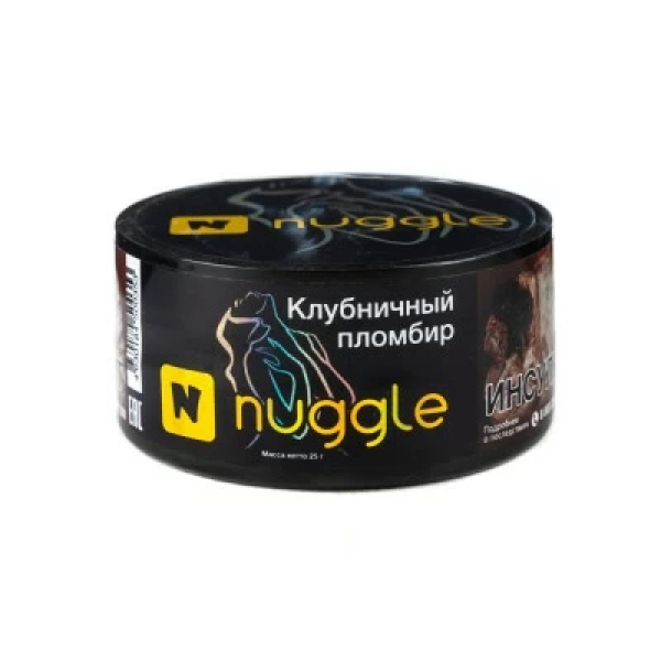 Табак Nuggle Клубничный пломбир 25 гр в Санкт-Петербурге