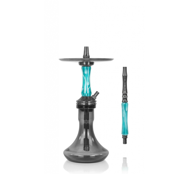 Кальян Ocean Hookah Kaif Small 2 (черный,бирюзовый, 53 см) в Санкт-Петербурге
