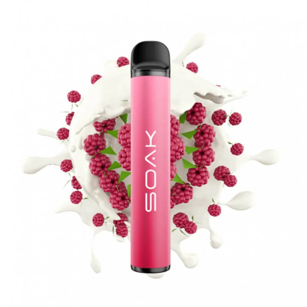 SOAK X Raspberry Yogurt (Малиновый йогурт), 1500 тяг в Санкт-Петербурге
