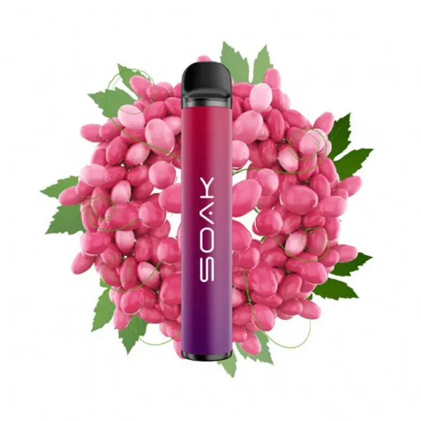 SOAK X Rose Grape (Розовый виноград), 1500 тяг в Санкт-Петербурге