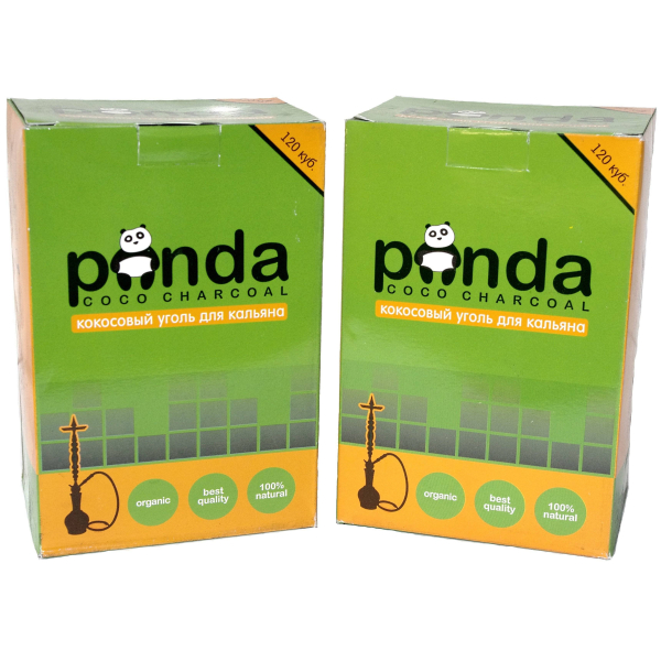 Кокосовый уголь Panda 1 кг в Санкт-Петербурге
