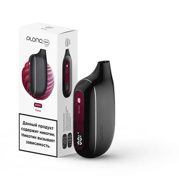 Plonq Max Smart Кола (8000 Затяжек) 20 Мг в Санкт-Петербурге