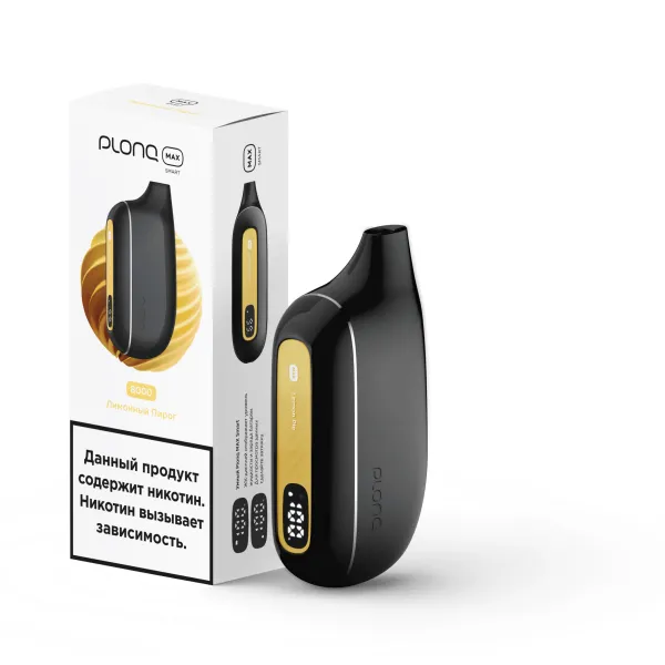 Plonq Max Smart Лимонный Пирог (8000 Затяжек) 20 Мг в Санкт-Петербурге