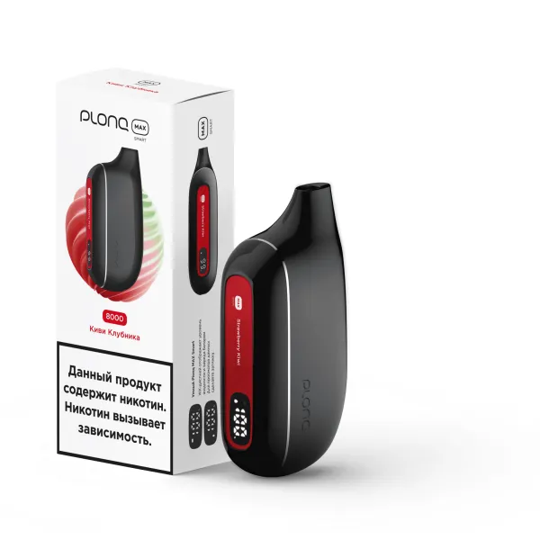 Plonq Max Smart Киви Клубника (8000 Затяжек) 20 Мг в Санкт-Петербурге
