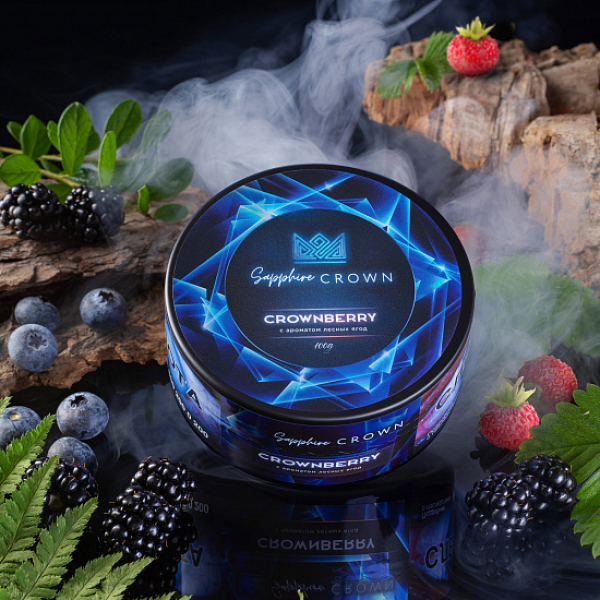 Табак Sapphire Crown Crownberry (Лесные Ягоды) 100 гр в Санкт-Петербурге