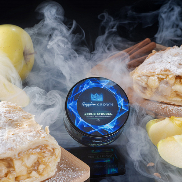 Табак Sapphire Crown Apple Strudel (Яблочный Штрудель) 25 гр в Санкт-Петербурге