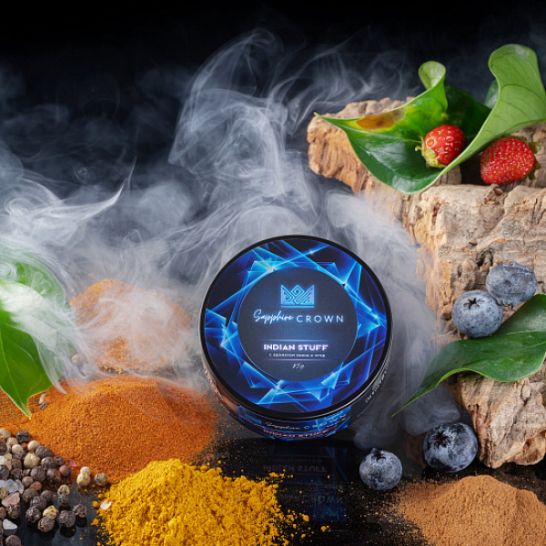 Табак Sapphire Crown Indian Stuff (Специи травянистость лесные ягоды) 25 гр в Санкт-Петербурге
