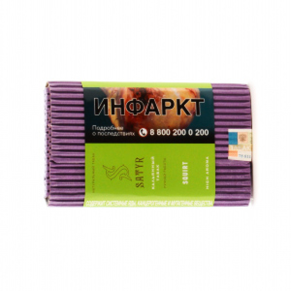 Табак Satyr Squirt 100 грамм в Санкт-Петербурге