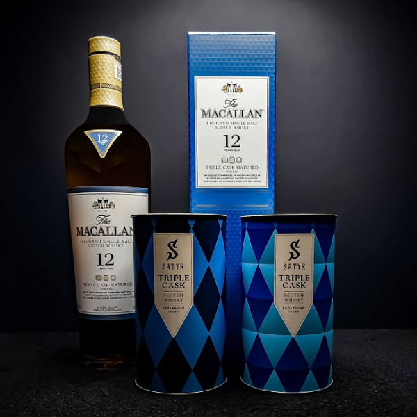 Табак Satyr TRIPLE CASK (МАКАЛЛАН) 100 грамм в Санкт-Петербурге