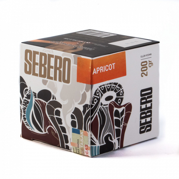 Табак SEBERO APRICOT 200 грамм в Санкт-Петербурге