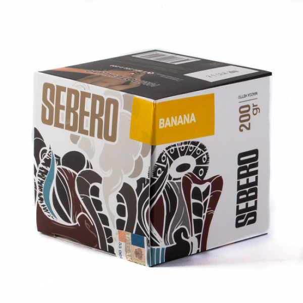 Табак SEBERO BANANA 200 грамм в Санкт-Петербурге