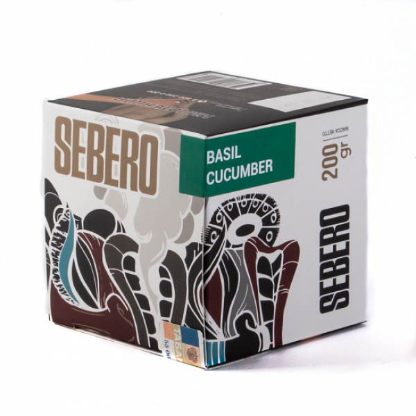 Табак SEBERO BASIL CUCUMBER 200 грамм в Санкт-Петербурге