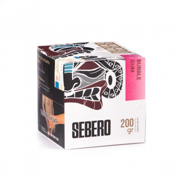 Табак SEBERO BUBBLE GUM 200 грамм в Санкт-Петербурге