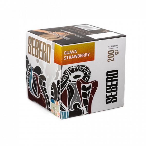 Табак SEBERO GUAVA STRAWBERRY 200 грамм в Санкт-Петербурге