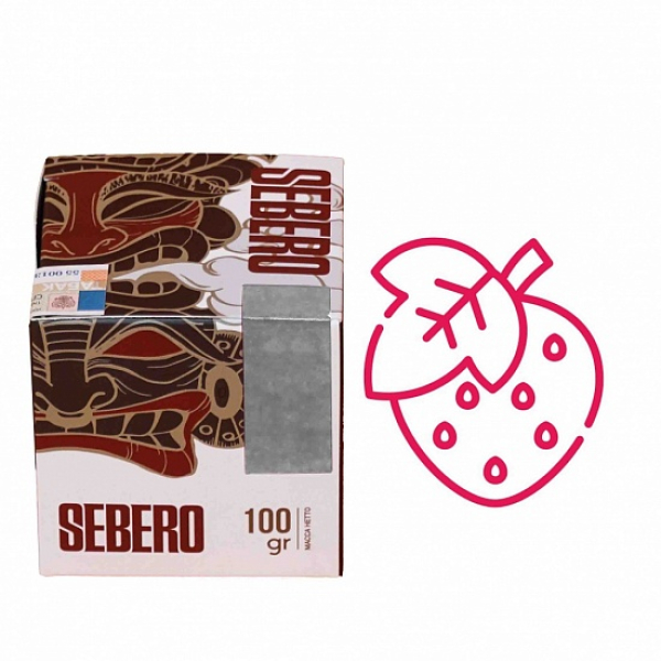 Табак Sebero Клубника 100 грамм в Санкт-Петербурге