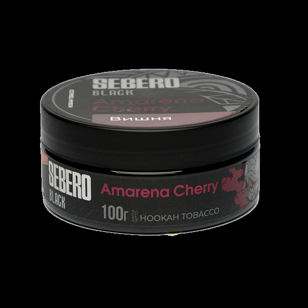 Табак SEBERO BLACK AMARENA CHERRY 100 гр в Санкт-Петербурге