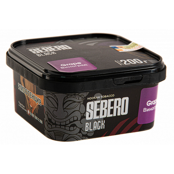 Табак SEBERO BLACK GRAPE 200 гр в Санкт-Петербурге