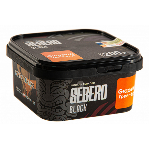 Табак SEBERO BLACK GRAPEFRUIT 200 гр в Санкт-Петербурге