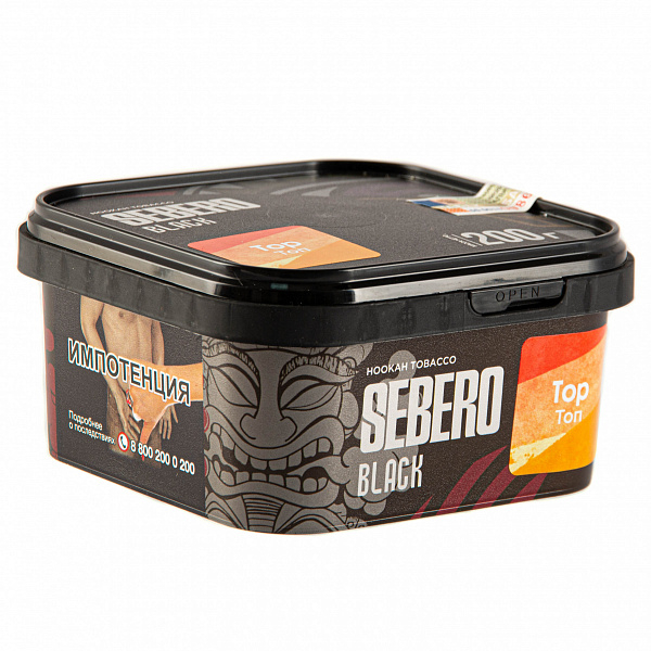 Табак SEBERO BLACK TOP 200 гр в Санкт-Петербурге