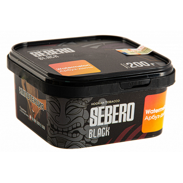 Табак SEBERO BLACK WATERMELON 200 гр в Санкт-Петербурге