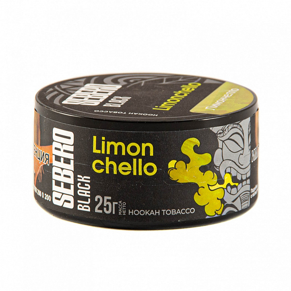 Табак SEBERO BLACK LIMONCHELLO 25 гр в Санкт-Петербурге