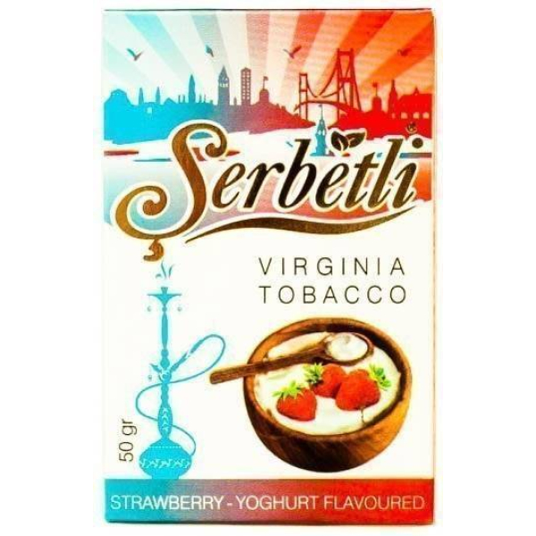 Табак Serbetli Strawberry Yoghurt 50 грамм в Санкт-Петербурге
