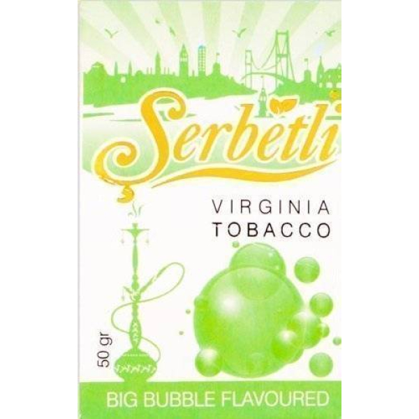 Табак Serbetli Big Bubble 50 грамм в Санкт-Петербурге