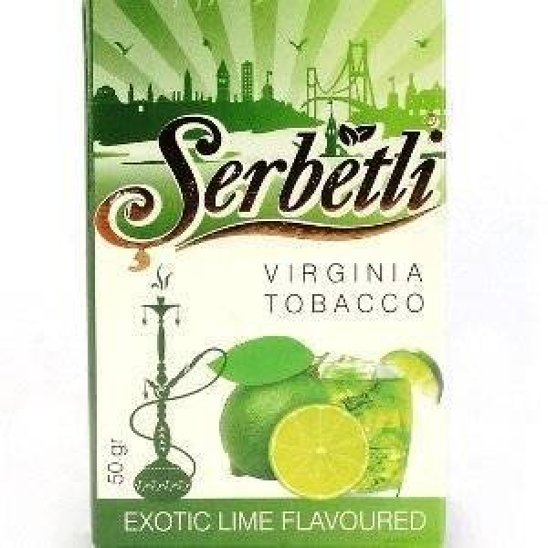 Табак Serbetli Exotic Lime 50 грамм в Санкт-Петербурге