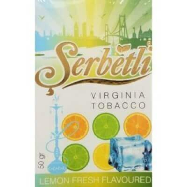 Табак Serbetli Lemon Fresh 50 грамм в Санкт-Петербурге