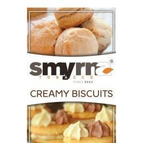 Табак Smyrna Creamy Biscuits 50 грамм в Санкт-Петербурге