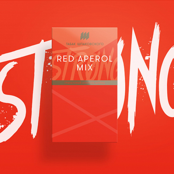 Табак Шпаковского Strong Red Aperol mix (Красный Апероль) 40 гр в Санкт-Петербурге