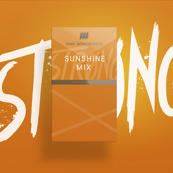 Табак Шпаковского Strong Sunshine MIx (Мюсли Манго) 40 гр в Санкт-Петербурге