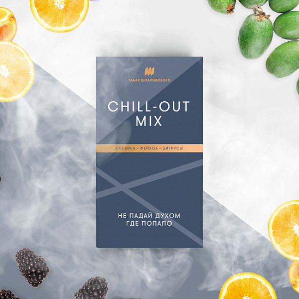 Табак Шпаковского Chill Out (Ежевика Фейхоа Цитрусы) 40 грамм в Санкт-Петербурге