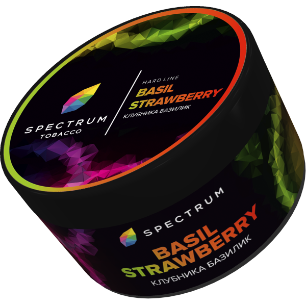 Табак Spectrum Hard BasilStrawberry 200 грамм в Санкт-Петербурге