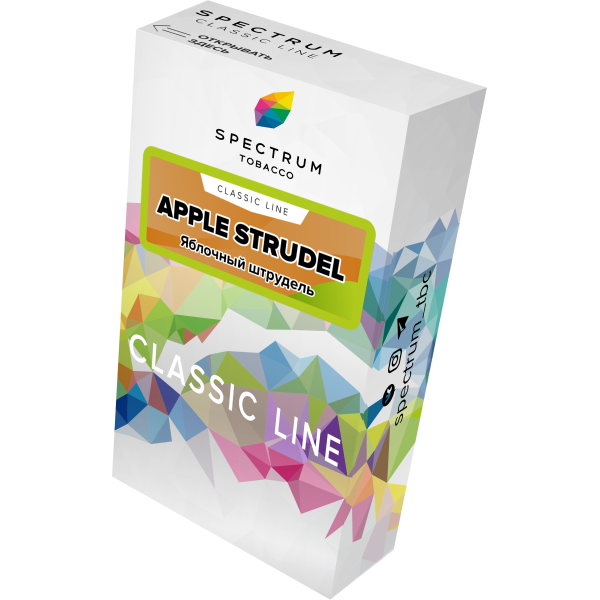 Табак Spectrum Classic apple strudel 40 грамм в Санкт-Петербурге