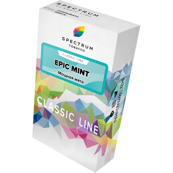 Табак Spectrum Classic epic mint 40 грамм в Санкт-Петербурге