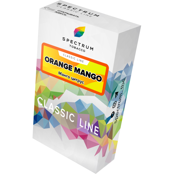 Табак Spectrum Classic orange mango 40 грамм в Санкт-Петербурге