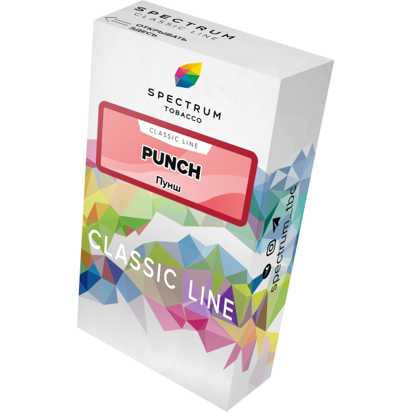 Табак Spectrum Classic punch 40 грамм в Санкт-Петербурге